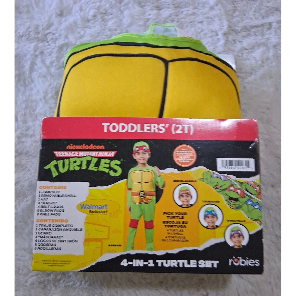 Toddler 2T Teenage Mutant Ninja Turtles Costume Set